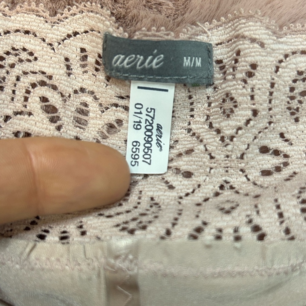 Aerie Lace Trim Panty M - Picture 2 of 3